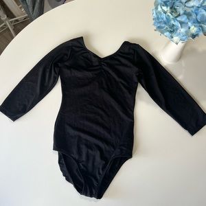 Womens S classic long sleeve leotard